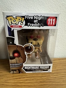 Funko Pop Five Nights at Freddys Nightmare Freddy Fazbear #111 Vinyl Figure FNAF - Picture 1 of 9