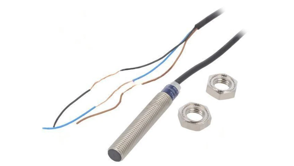 XS608B1NAL2 Czujnik indukcyjny, Salida: NPN / NO, 0÷2,5mm, 12÷24VDC, M8, 2m, Talla Foto 1 de 1