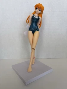 ASUKA LANGLEY SCHUL BADEANZUG VON NEON GENESIS EVANGELION ANIME FIGUR VON SEGA - Bild 1 von 2