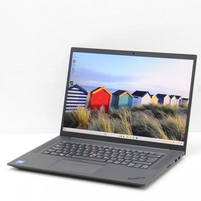 Lenovo ThinkPad P1 Gen 4 15 in Laptop Intel i7 11800H 32GB RAM 1TB SSD Win 11 - Image 1 of 4