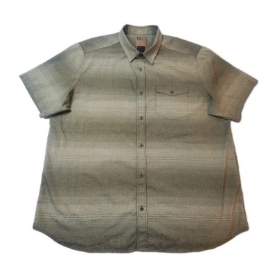 5.11 Tactical Shirt Mens Size 2XL Striped Short Sleeve Outdoor Snap Button Adult - Image 1 of 4