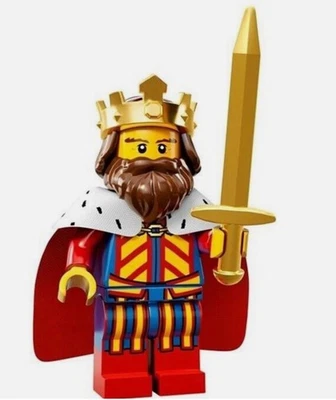 LEGO 71008 Series 13 Collectible Minifigures King Brand New In SEALED Bag - Image 1 of 3