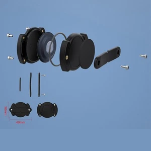 Hundehalsbandhalter mit IP68 Wasserdichtigkeit Ideal für Moto Tag Schutz - Bild 1 von 13