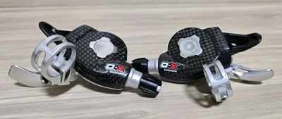 Sram XO Carbon/Machined Aluminum 3x9 MTB Shifters EXC+ **Fast Ship** - Image 1 of 4
