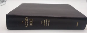 The Access Bible New Revised Standard Version 1999 Leather Name & Some Underline - Imagen 1 de 14