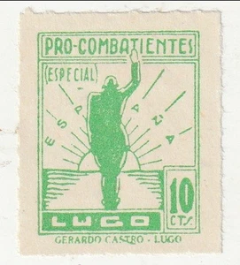 España - Local, etiqueta Luo 10c años 30 - Imagen 1 de 1