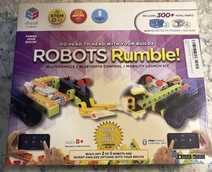 Robots Rumble Kit - 2 Spieler Fernbedienung Robotik Kit - MINT Lernspielzeug NEU - Bild 1 von 6