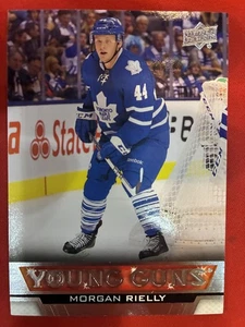 #218 Morgan Rielly 2013-14 Upper Deck RC Rookie Toronto Maple Leafs sports - Picture 1 of 2