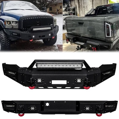 Vijay For 2006-2008 Dodge Ram 1500 Front Bumper or Rear Bumper w/LED Lights Foto 1 de 4