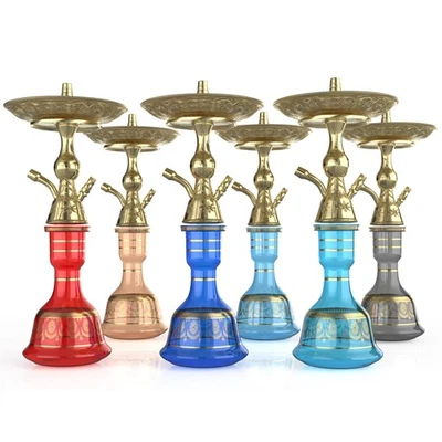 Luna Hookah Small Tradi Shisha Wasserpfeife Komplett Set verschiedene Farben - Bild 1 von 4