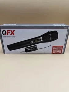 QFX M-551 Handheld UHF Wireless Microphone Transmitter & Plug-in Receiver - Picture 1 of 3