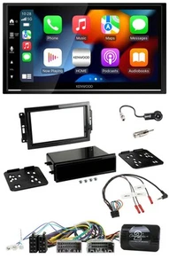 Kenwood DAB USB Bluetooth 2DIN Lenkrad Autoradio für Dodge Jeep - Bild 1 von 12