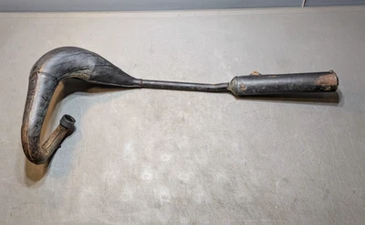 Silenciador de escape Kawasaki KX60 cabezal tubo cámara de expansión silenciador fabricante de equipos originales Foto 1 de 4