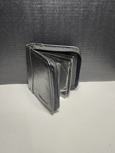 Vintage Case Logic CD DVD Soft Black Leather Travel Storage Case 12-24 Discs - Picture 1 of 3