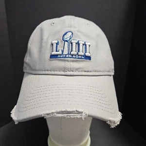 NFL Super Bowl 53 LIII New Era 9 Twenty Adjustable Hat/Cap Eagles Distressed - Picture 1 of 9