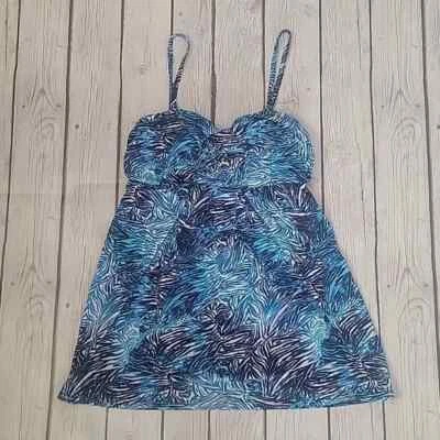 No boundaries M 7-9 Studded Dressy Adjustable Strap Tank Top Juniors Ladies - Image 1 of 4