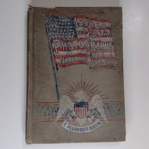 1892 Men & Issues of '92 Photographs American Presidents by James Boyd  Vintage - Picture 1 of 9