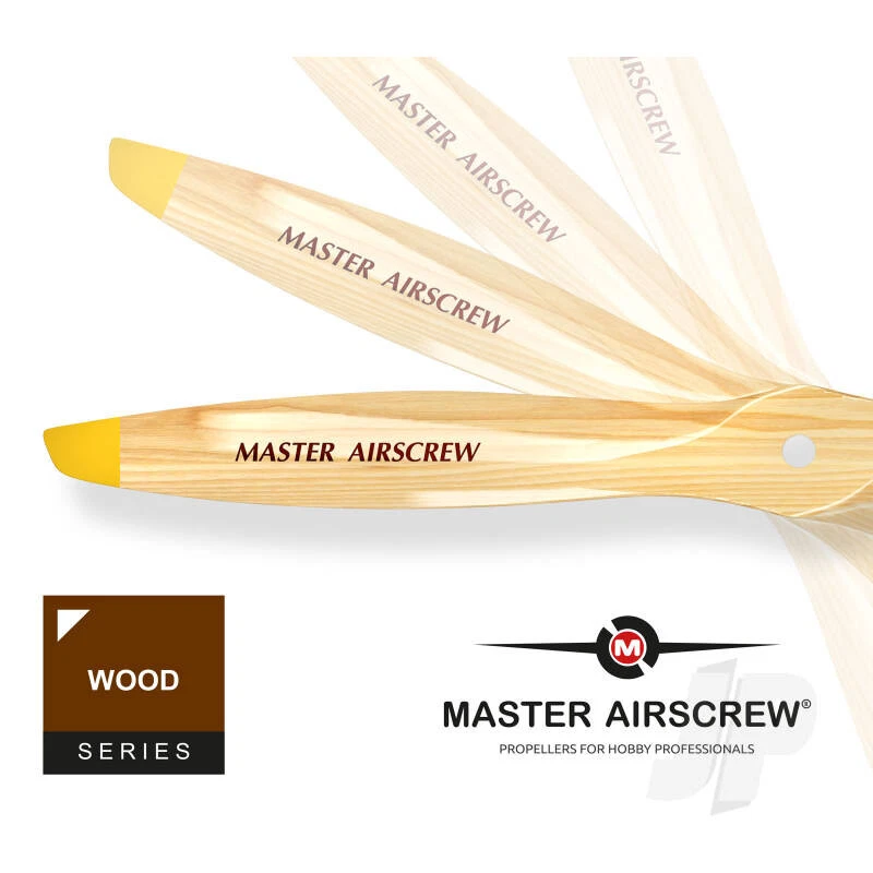 Master Airscrew Wood Maple - 22x10 Propeller For RC Aeroplane - Image 1 of 1