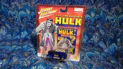 JOHNNY  LIGHTNING MARVEL THE INCREDIBLE HULK #7 '33 FORD DELIVERY PURPLE SEALED - Image 1 of 4