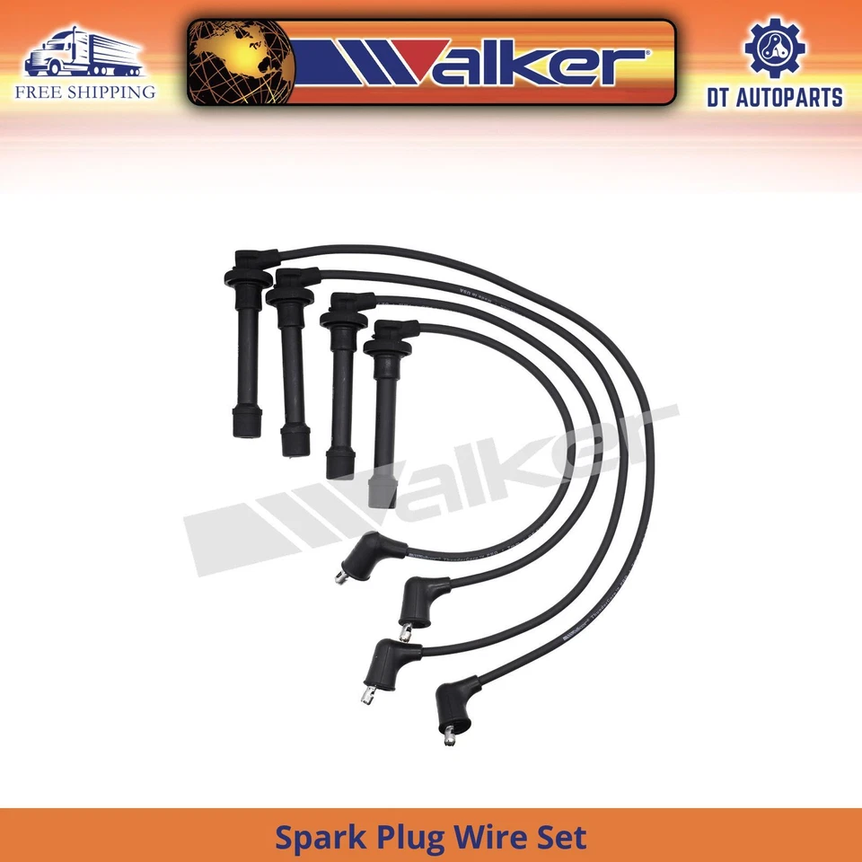 Juego de cables de bujía Walker para Honda Civic 1992-2000 1993 1994 1995 1996 1997 Foto 1 de 1