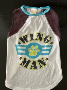 Camisa sin mangas Simply Dog WING MAN perro talla pequeña - Imagen 1 de 2