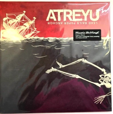 Atreyu – Lead Sails Paper Anchor LP Album album vinyl record remastered 180gram - Image 1 of 4