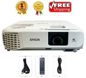 Epson PowerLite 108 3LCD Projector 3700 Lumens H860A HDMI MHL V13H010L96 Bundle - Picture 1 of 9