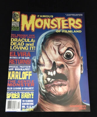 Famous Monsters of Filmland Magazine #210 Nov/Dec 1995 Dracula Dead & Loving It - Image 1 of 3