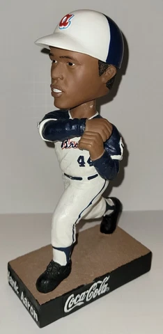 2003 Atlanta Braves Hank Aaron SGA Bobblehead No Box No Bat Cover