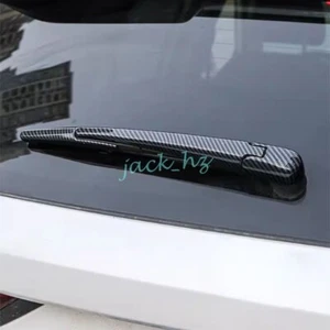Carbon Fiber Rear Wiper Cover Trims Accessories For 2023-2024 Honda CR-V - Picture 1 of 6