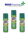 3 packs Odor Eaters Sport Foot & Shoe Spray 150ml