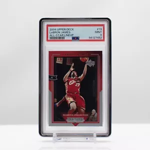 NBA Basketball 2004 Upper Deck Lebron James All Star Line up #13 PSA 9 - Picture 1 of 4
