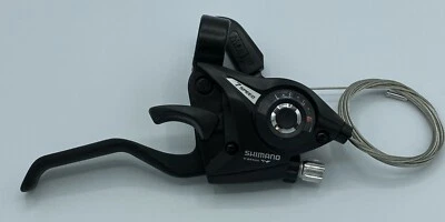 New Shimano ST-EF51-7 7 Speed MTB Bike Brake Levers Set Shifter 22.2mm Combo kit - Image 1 of 4