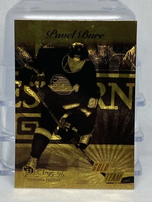 1995-96 Select Certified Edition Gold Team Pavel Bure Sample #5 - Image 1 of 3