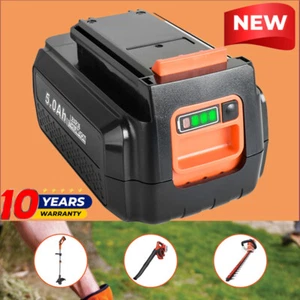 40V For Black & Decker 40Volt 5.0Ah MAX Lithium Ion Battery LBX36 LBX2040 LBXR36 - Picture 1 of 19