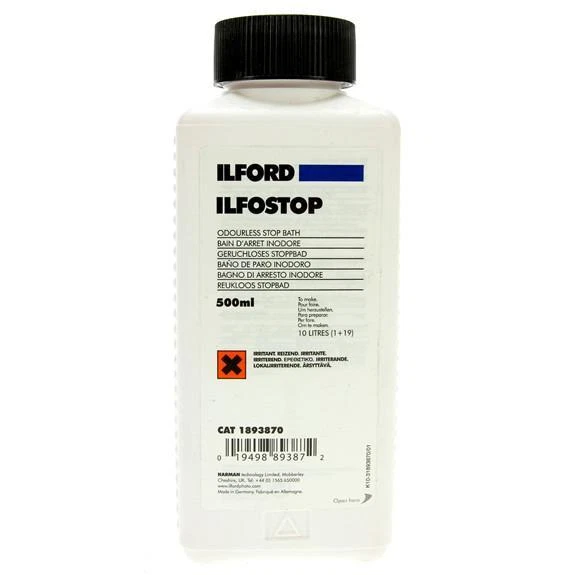 ILFORD Ilfostop Stop Bath for Photo 500ml