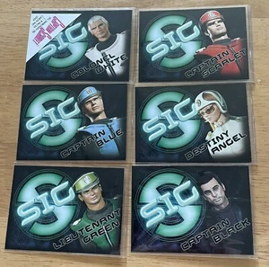 Gerry Anderson Captain Scarlet SIG Embossed 6 Card Set Cards Inc 2001 - Picture 1 of 2
