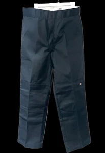 Dickies Loose Fit Doppelknie Gerades Bein Twill Arbeitshose 36X32 In Schwarz - Bild 1 von 15
