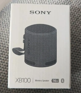 Sony SRS-XB100 Portable Bluetooth Wireless Speaker Powerful Clear Sound Black - Picture 1 of 5