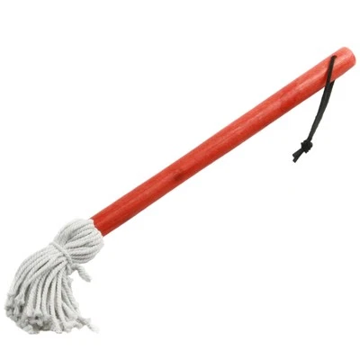 Chef Craft BBQ Basting Mop, 15", Red/White - Image 1 of 2
