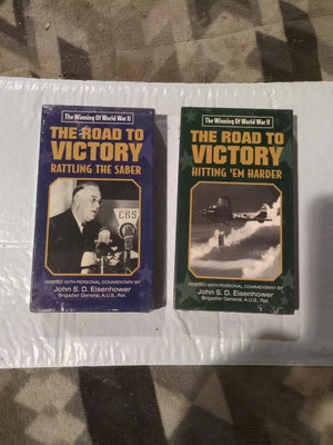 The Road To Victory - Rattling The Saber, We Strike Back World War II VHS Sealed - Image 1 of 4