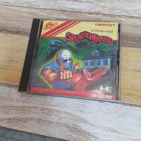 Splatter House PC Engine HuCARD Japan Region