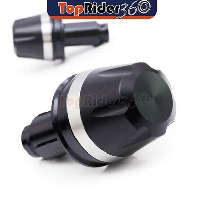 Deslizadores de extremo de barra CNC de titanio MOIRE para Aprilia SMV DORSODURO 750 08-19 18 17 16 Foto 1 de 4