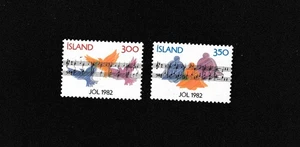 Iceland Stamp Scott 565-566 MNH Christmas - Picture 1 of 1