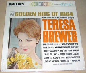 TERESA BREWER - Golden Hits of 1964 (LP, 1964) Very Good+ - Picture 1 of 1