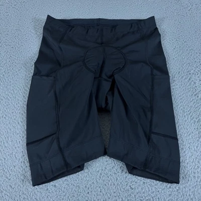 Shorts REI Co-Op Masculino Grande Preto Acolchoado 9" Compressão Ciclismo Bicicleta Camurça - Imagem 1 de 4