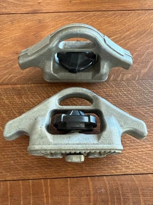 Nissan Titan Frontier Utili-track Bed Tie Down Cleat PAIR OF 2 Set Rail MOUNT - Image 1 of 4