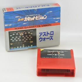 ASTRO WARS No Instruction Super Cassette Vision 2048 Japan Game cv
