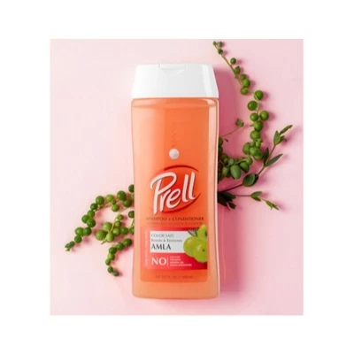 Prell AMLA Color-Safe Shampoo & Conditioner - 3 Pack, 13.5 fl.oz Each, Dull Fine - Image 1 of 4