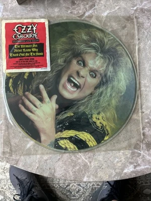 OZZY OSBOURNE-THE ULTIMATE SIN-ULTIMATE LIVE OZZY-1986  LIMITED PICTURE ALBUM - Image 1 of 4